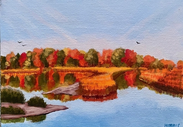 Fall at Rouge Marsh (SOLD)