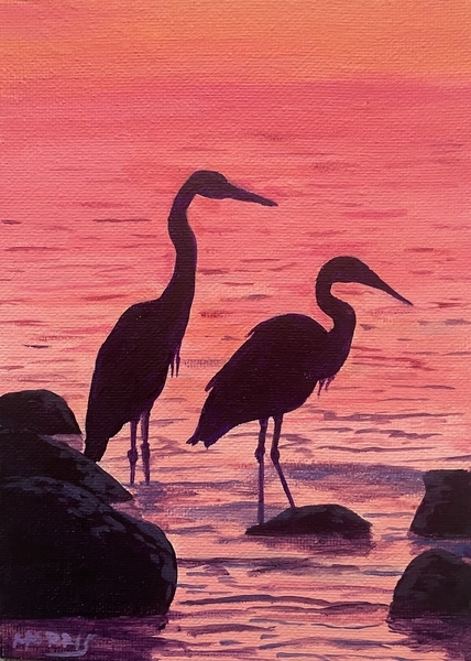 Herons at Rouge Beach (SOLD)